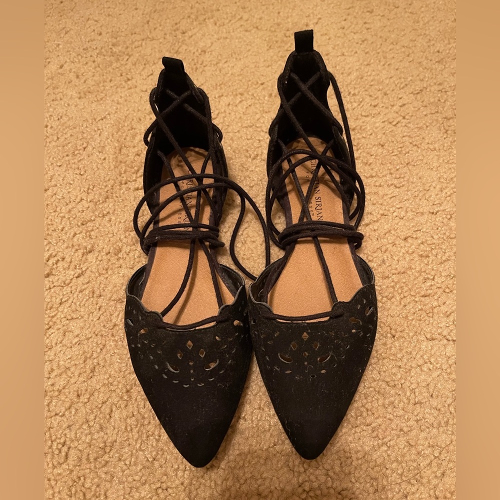 Christian Siriano flats